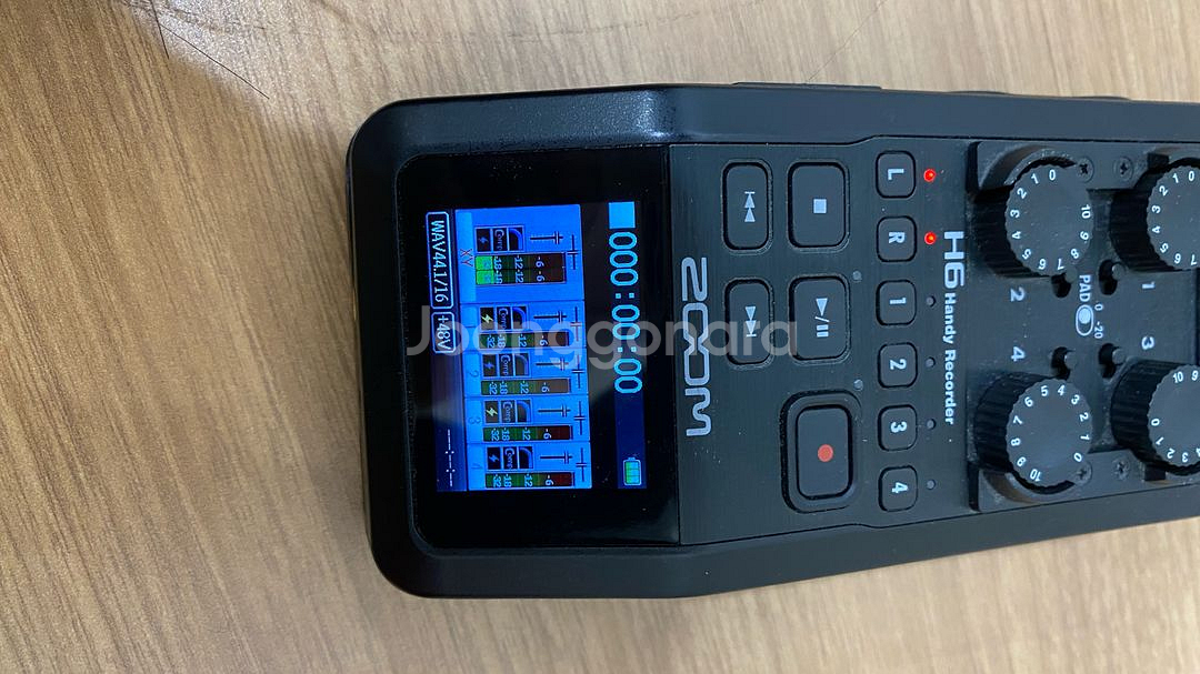 Zoom H6 줌 마이크 레코더--2