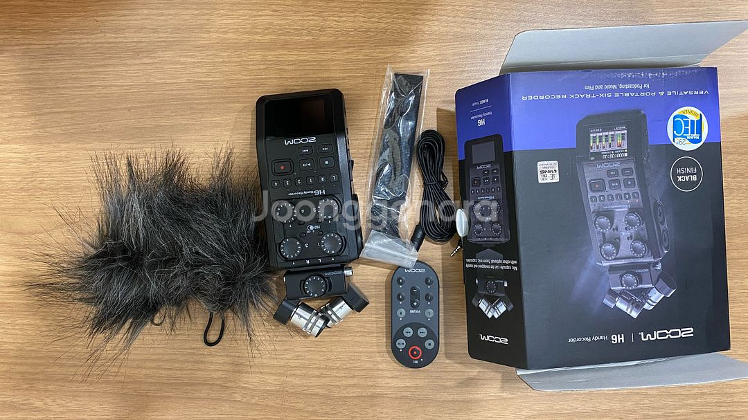 Zoom H6 줌 마이크 레코더--1