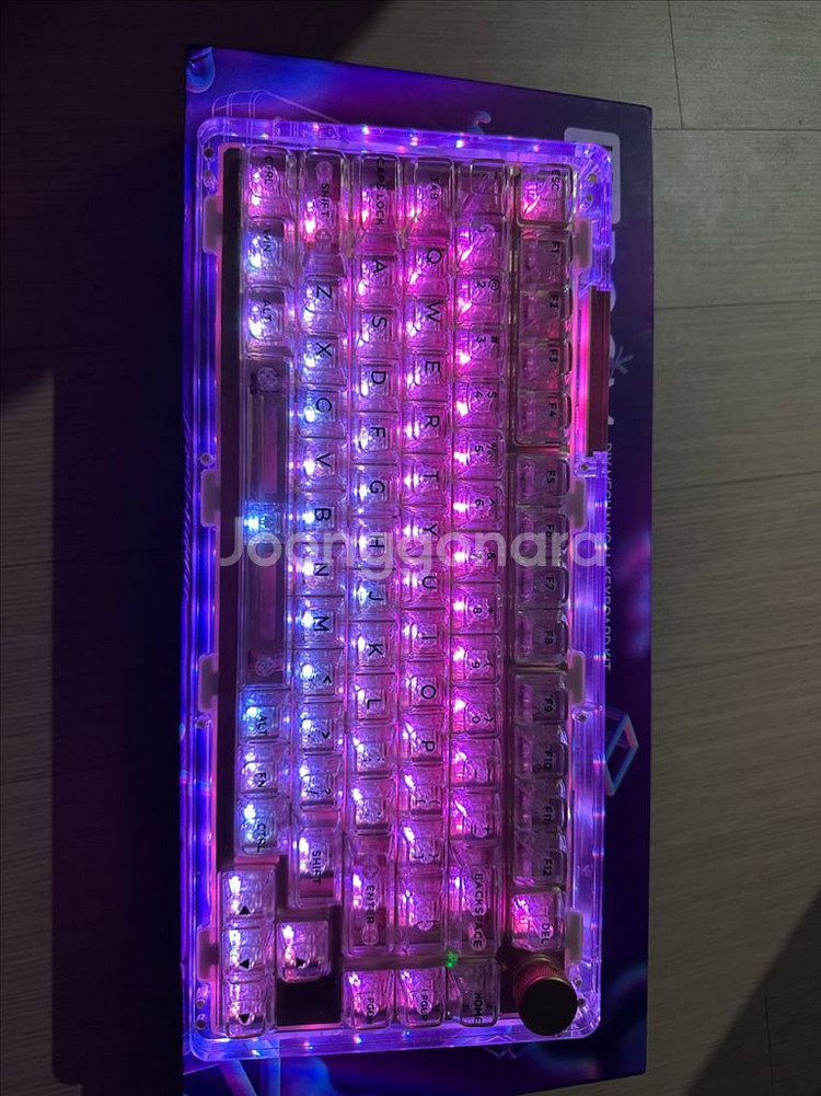 키붐 팬텀81 키보드 투명--1