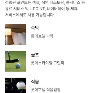 롯데호텔 리워드 리워즈 1000포인트 (100달러)