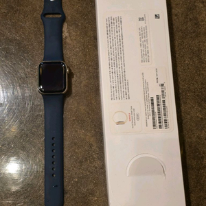 애플워치6 40mm 골드 스테인리스 스틸
