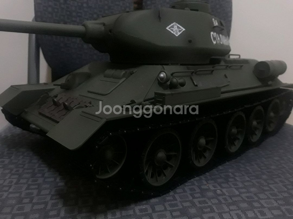 헝롱 henglong t-34 /85 rc 알씨 탱크--1