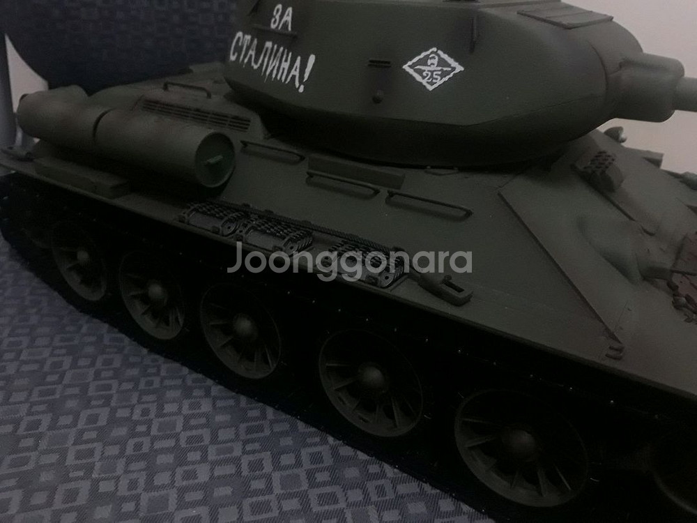 헝롱 henglong t-34 /85 rc 알씨 탱크--3