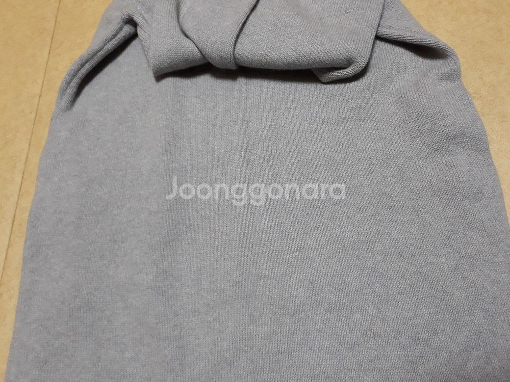 더캐시미어 캐시미어100 니트 원피스--5