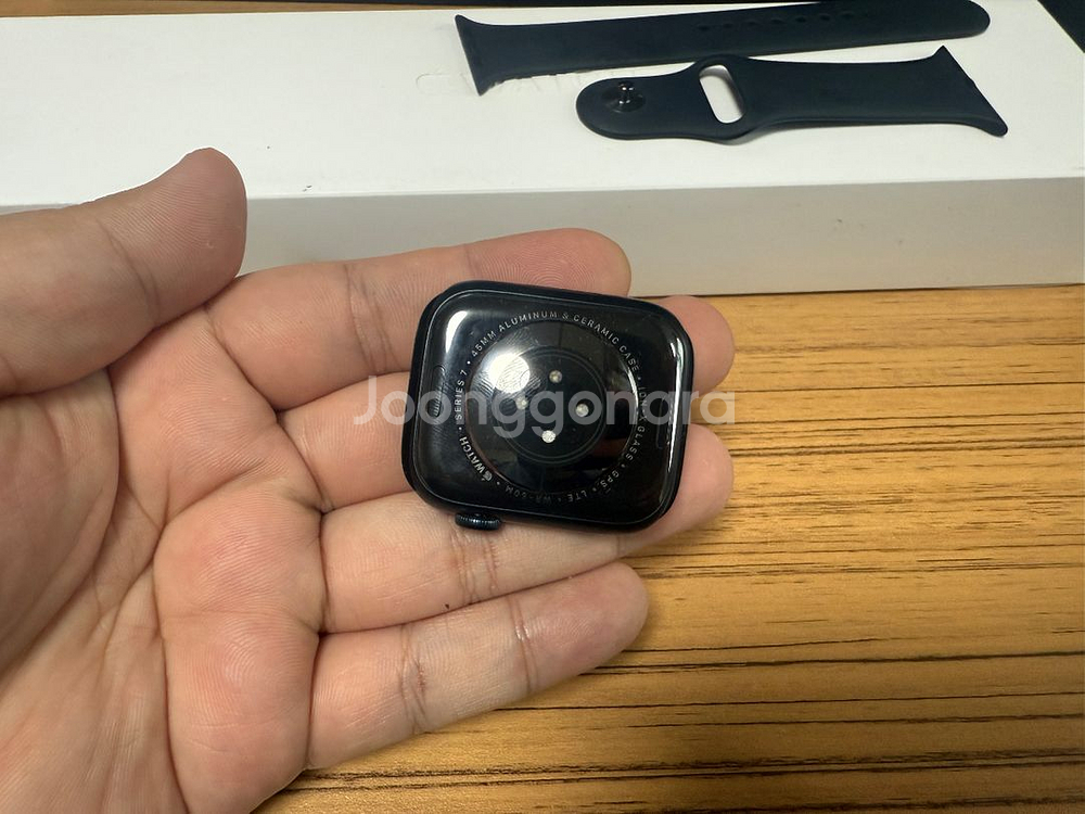 애플워치 7 알루미늄 45mm 셀룰러 리퍼--5
