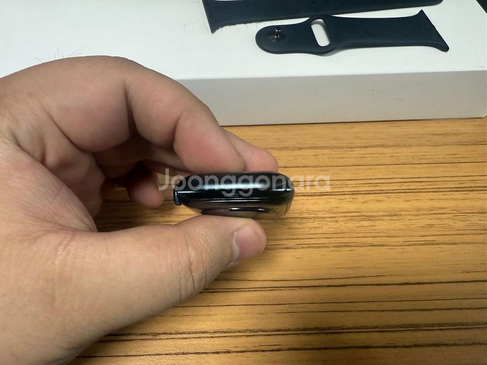 애플워치 7 알루미늄 45mm 셀룰러 리퍼--4