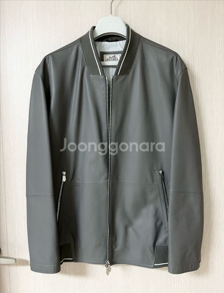 [판매완료]에르메스 가죽 자켓--0
