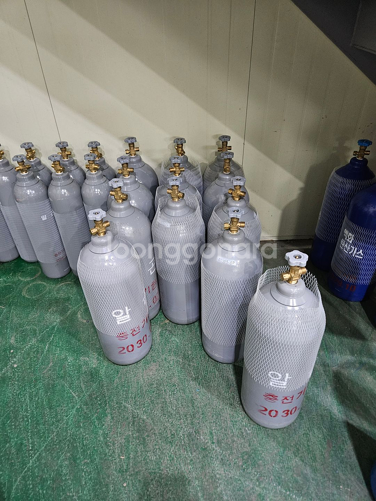 휴대용 알곤가스통,CO2가스통(가스완충)--1