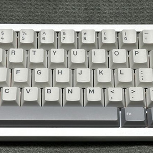 커스텀 키보드 WOB Zen65 실버 상옵
