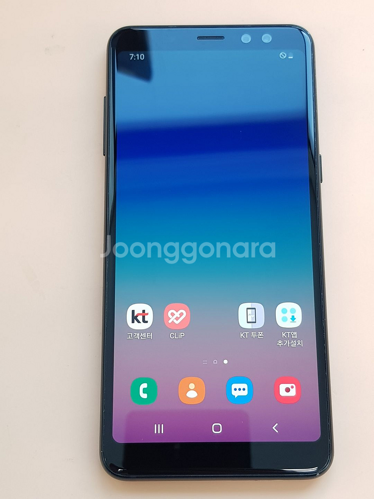 갤럭시A8 32G 18년식 블랙(A530) 무잔상--0
