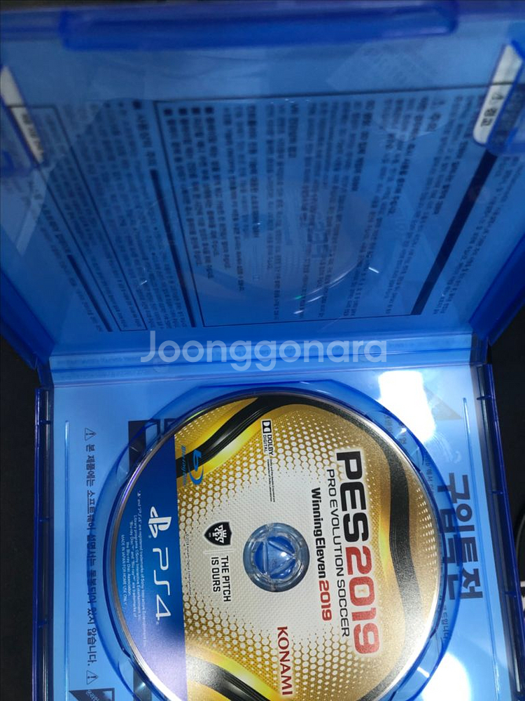 플스4 cd 위닝2019 5천원--2