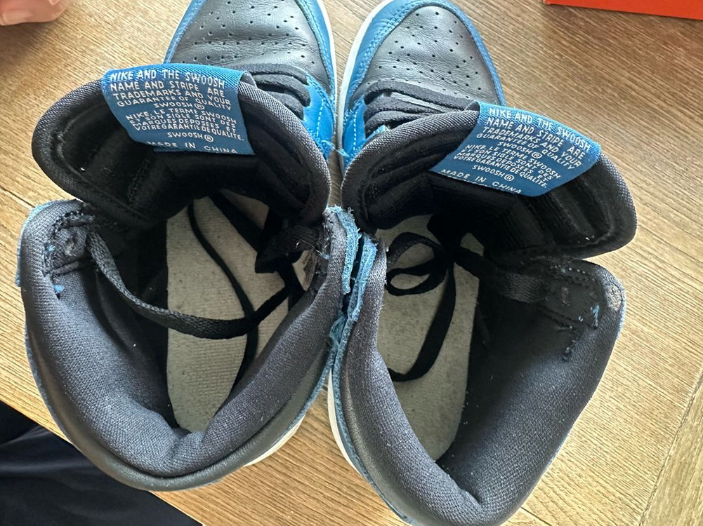 나이키 에어조던 농구화 230 블루 이미지