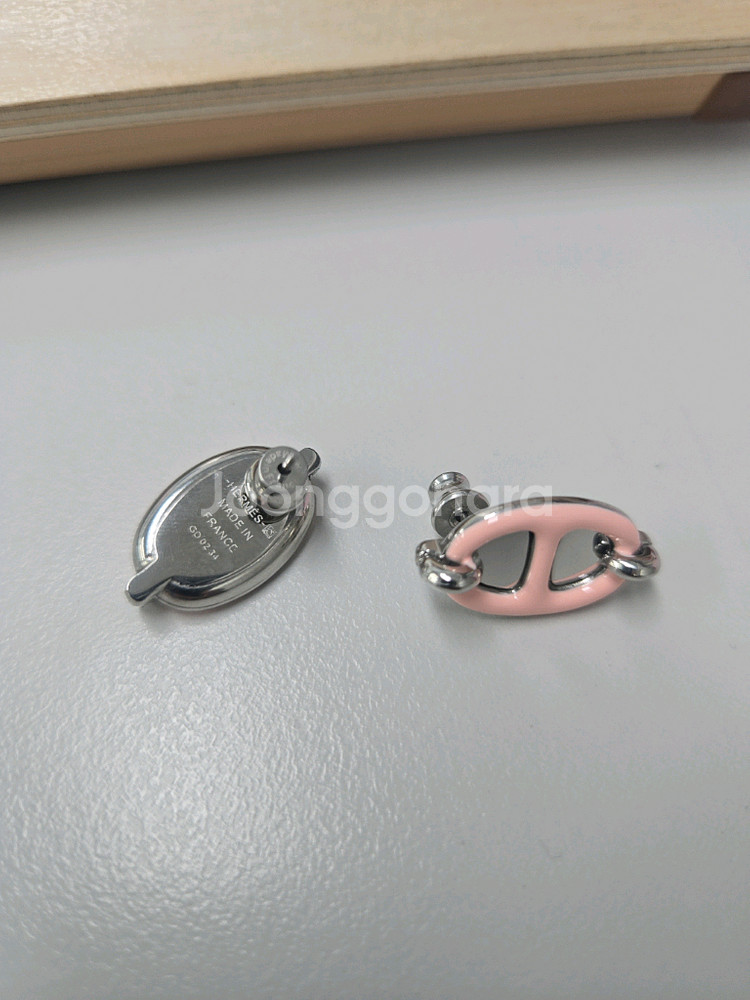 에르 마이롱 은 귀걸이--0