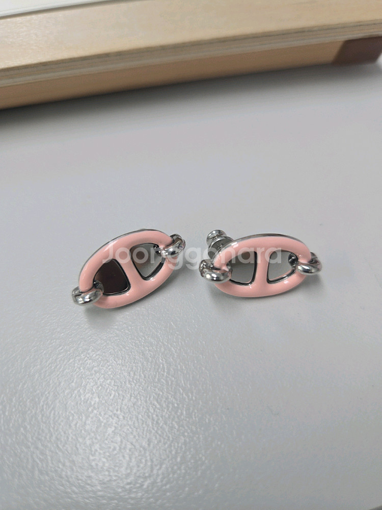 에르 마이롱 은 귀걸이--1