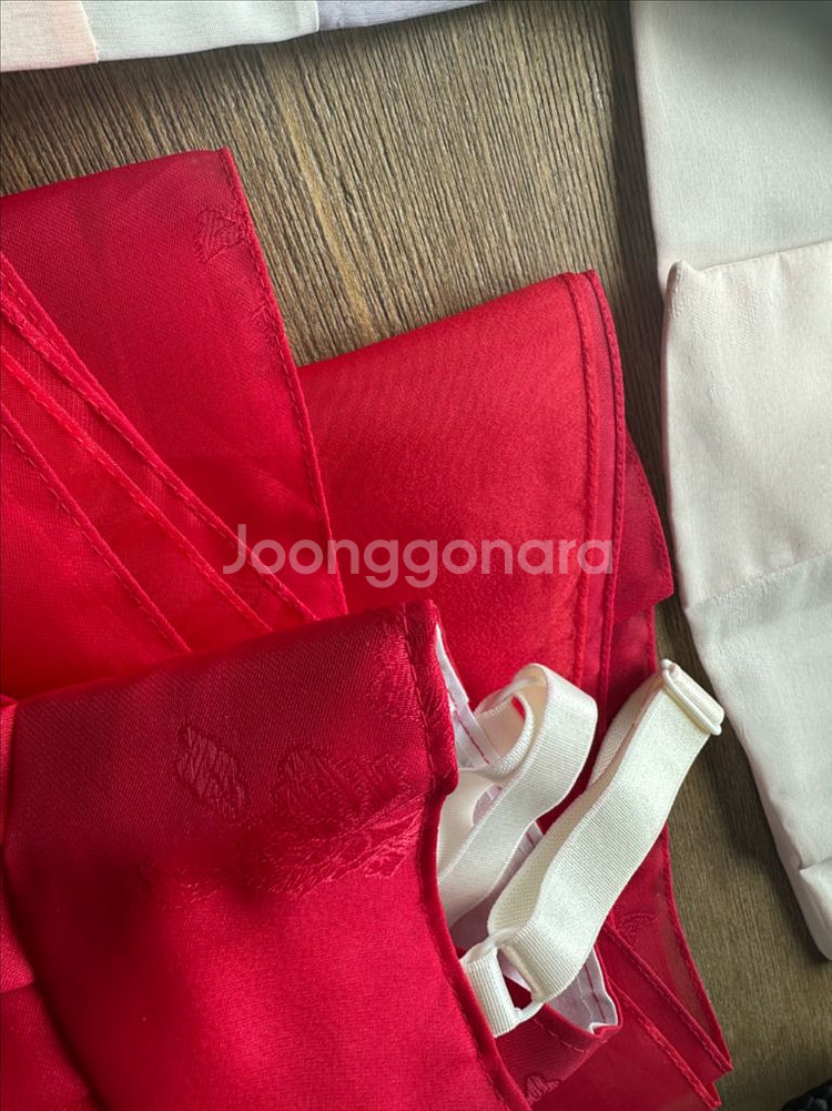 여아 한복 9호 머리띠 속치마 포함--6