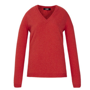 고비 GOBI 캐시미어100 브이넥 니트 L 사이즈