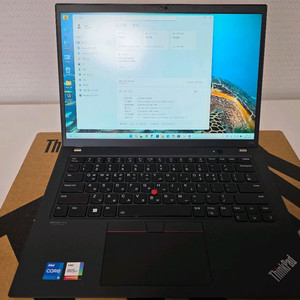 레노버T14s Gen3 i5-1240p 16G 512G