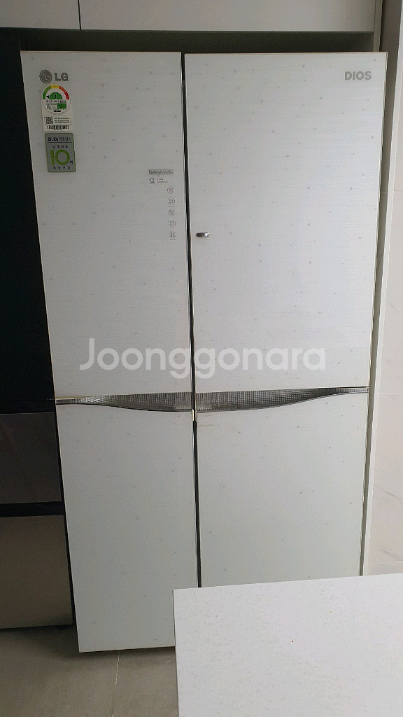 LG DIOS 양문형냉장고 870L 팝니다--0