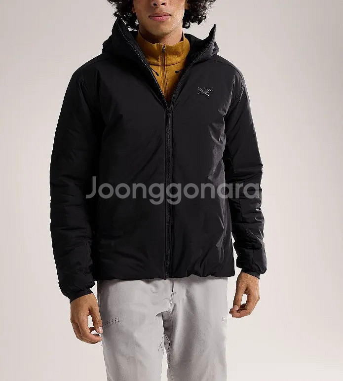 아톰 헤비웨이트 후디 m 블랙 팝니다--0
