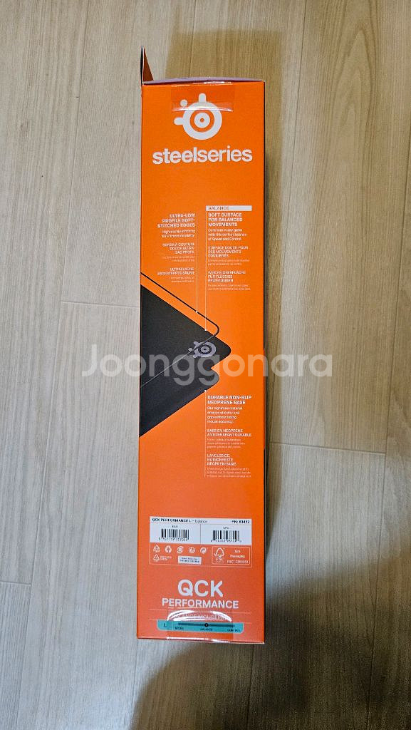 스틸시리즈 Qck Pro Balance Large패드--0