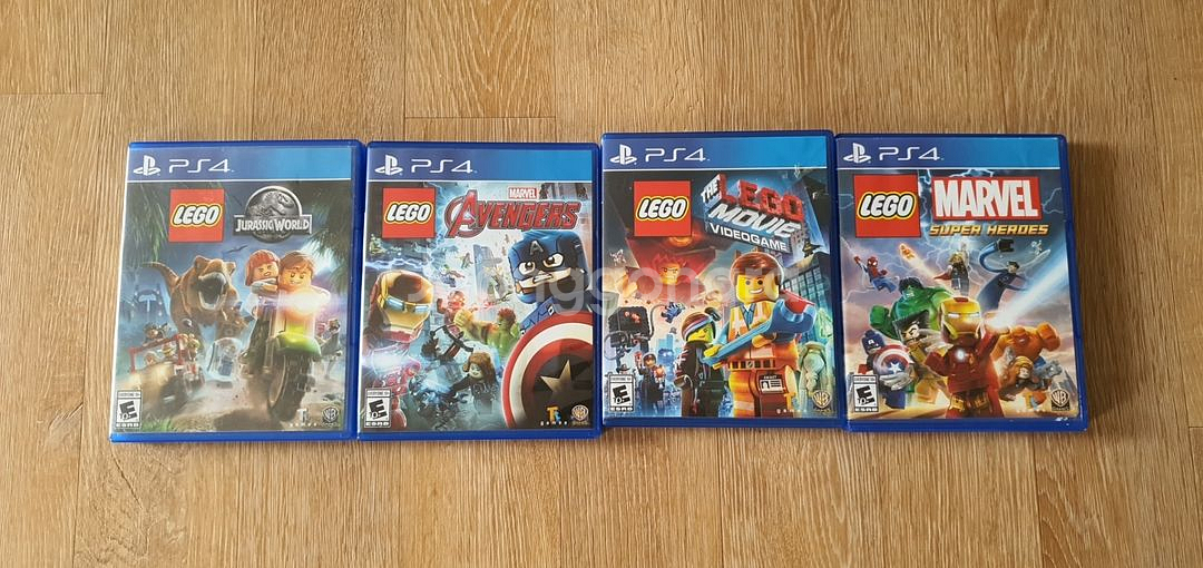 PS4 레고게임 4종 (US버전)--0