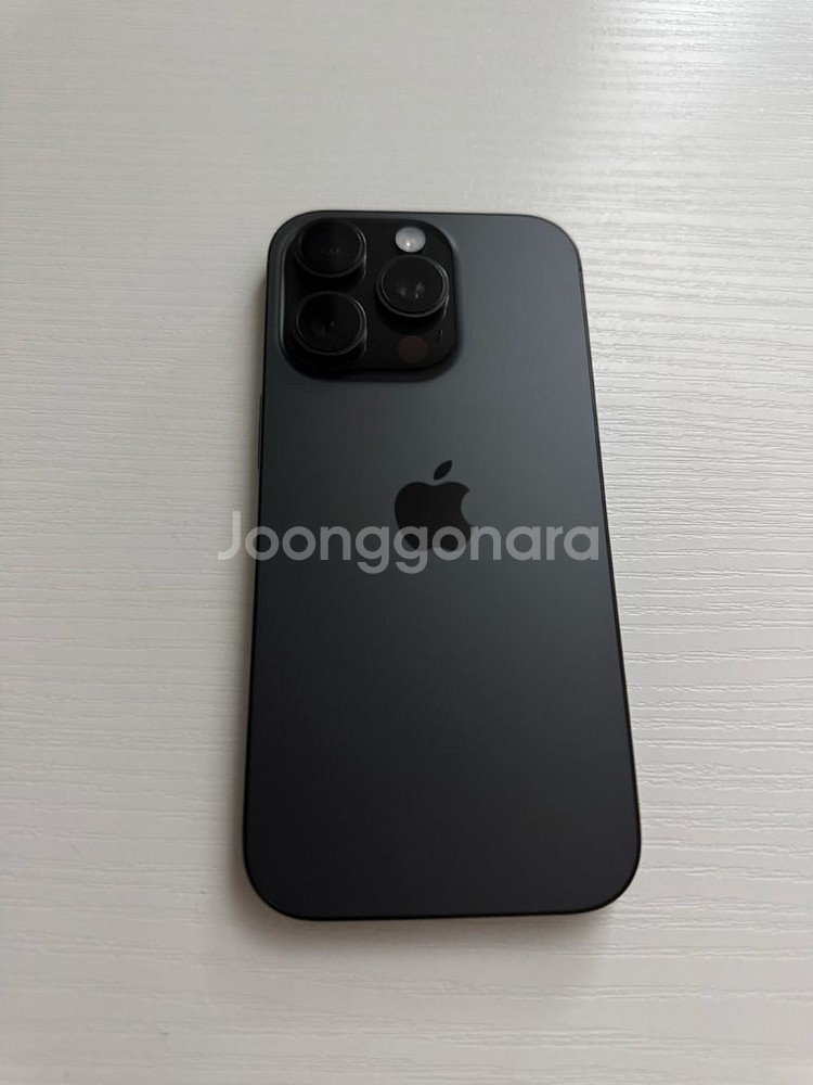 아이폰16프로 블랙티타늄 256g 배터리성능100%--0