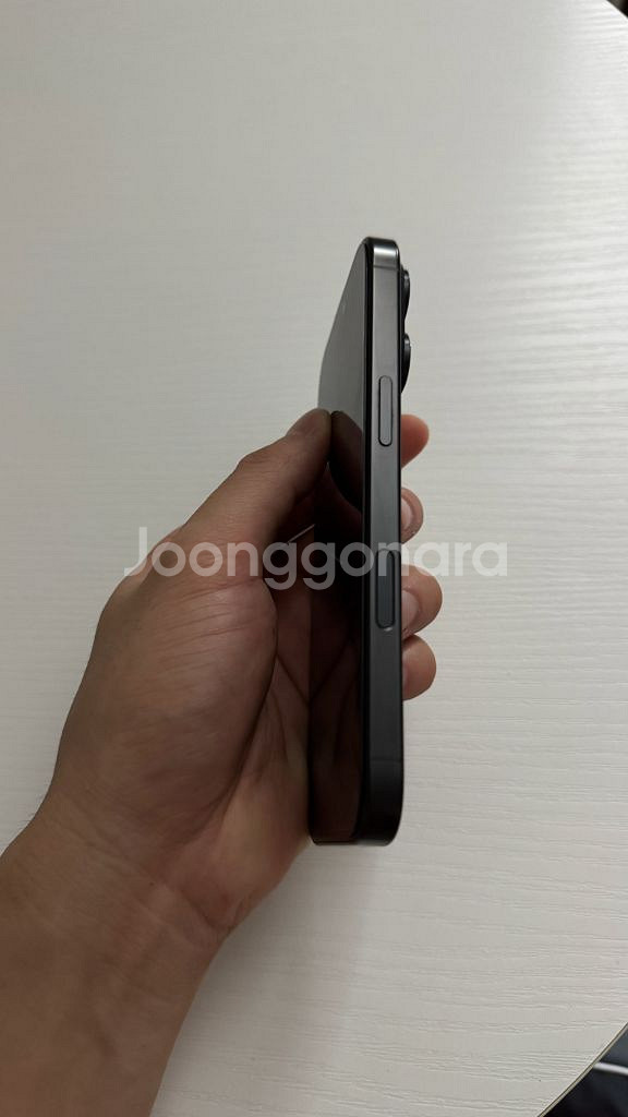 아이폰16프로 블랙티타늄 256g 배터리성능100%--2