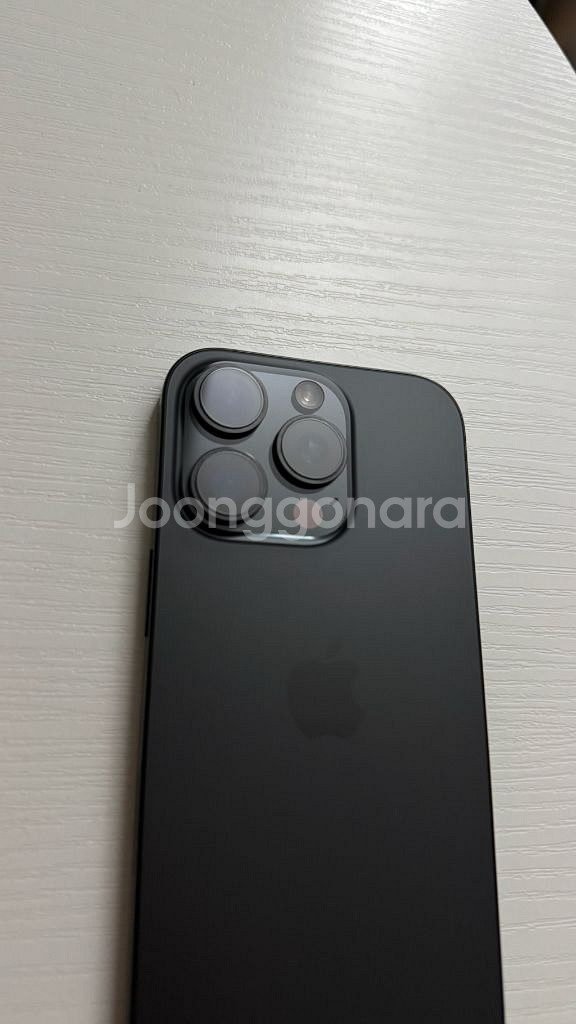 아이폰16프로 블랙티타늄 256g 배터리성능100%--1