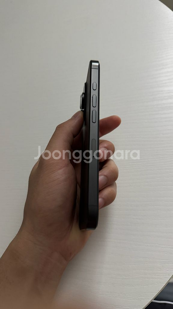 아이폰16프로 블랙티타늄 256g 배터리성능100%--3