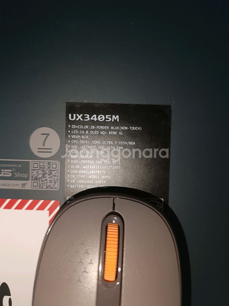 아수스 젠북14 ux3405m oled 노트북--1