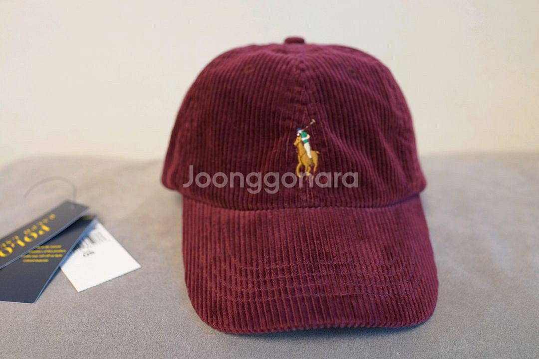 폴로 코듀로이 볼 캡 야구모자 멀티포니--1