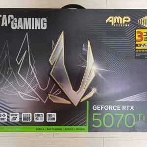 조텍 ZOTAC 지포스 RTX 5070 Ti AMP