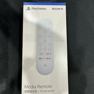 PS5 미디어 리모컨 CFI-ZMR1 미개봉 새상품