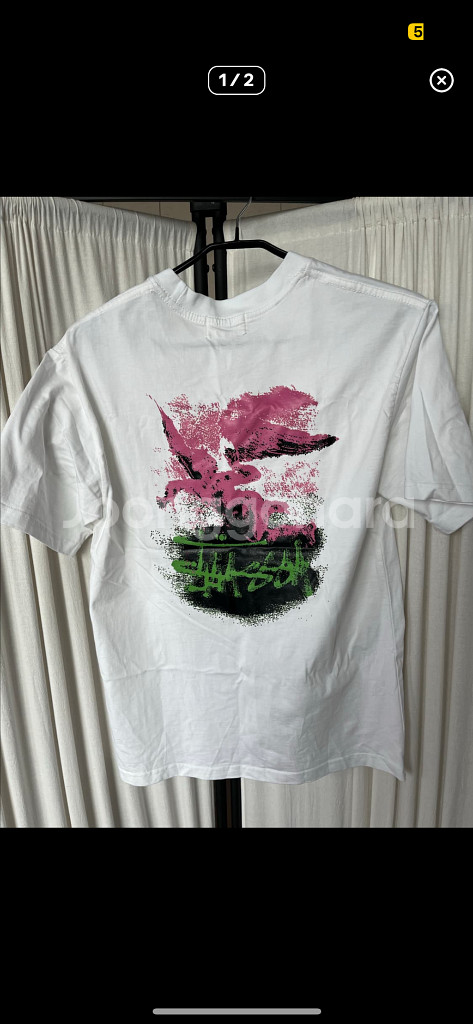 Stussy 스투시 프린팅 반팔 티셔츠--0