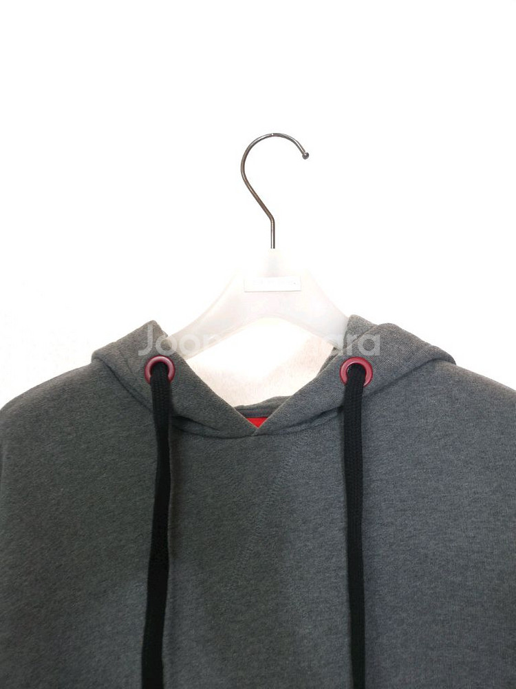 럭키슈에뜨 루즈핏 후드 레이어드 체크 셔츠 36 사이즈--1