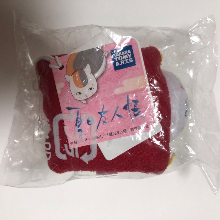 나츠메우인장 냥코센세 방석 클리너 스트랩 인형 키링 이미지