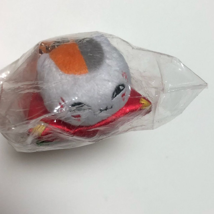 나츠메우인장 냥코센세 방석 클리너 스트랩 인형 키링 이미지