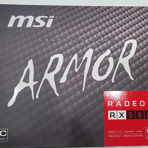 MSI 라데온 RX 580 아머 OC D5 8GB 풀박