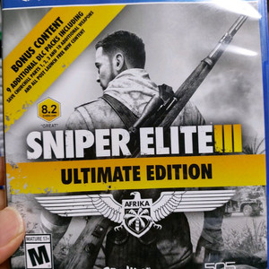 ps4 스나이퍼 엘리트3 북미판