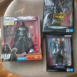 스타워즈 mafex 및 S.H.F
