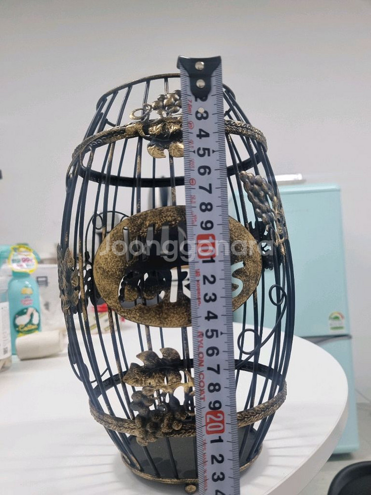 철제 모양 앤틱 빈티지 느낌 새장입니다 A--9
