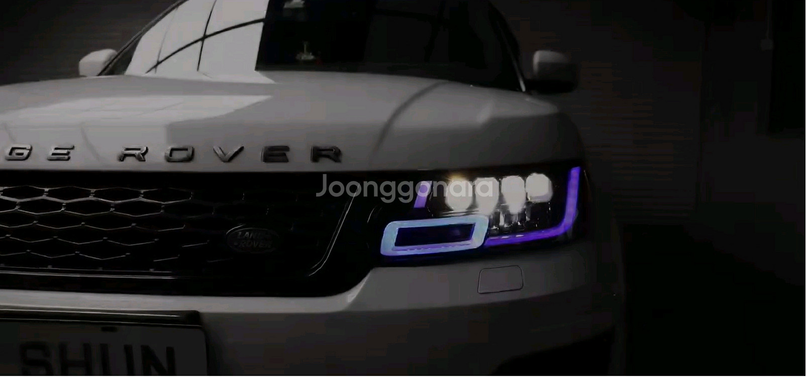 레인지로버스포츠L494신형헤드라이트전국방문장착--0