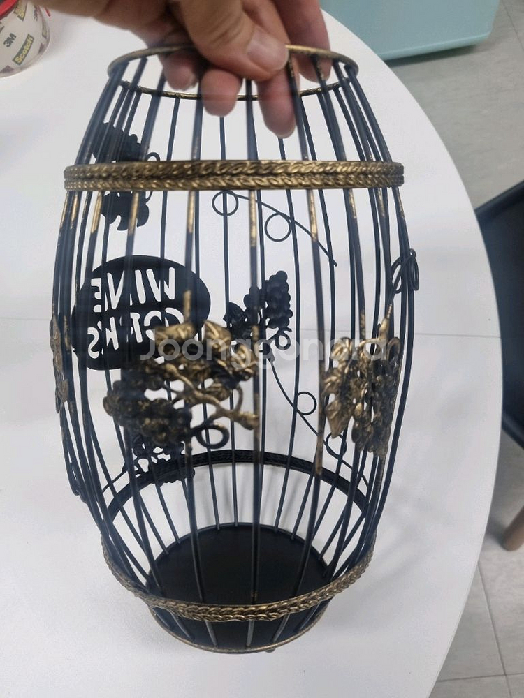 철제 모양 앤틱 빈티지 느낌 새장입니다 B--7