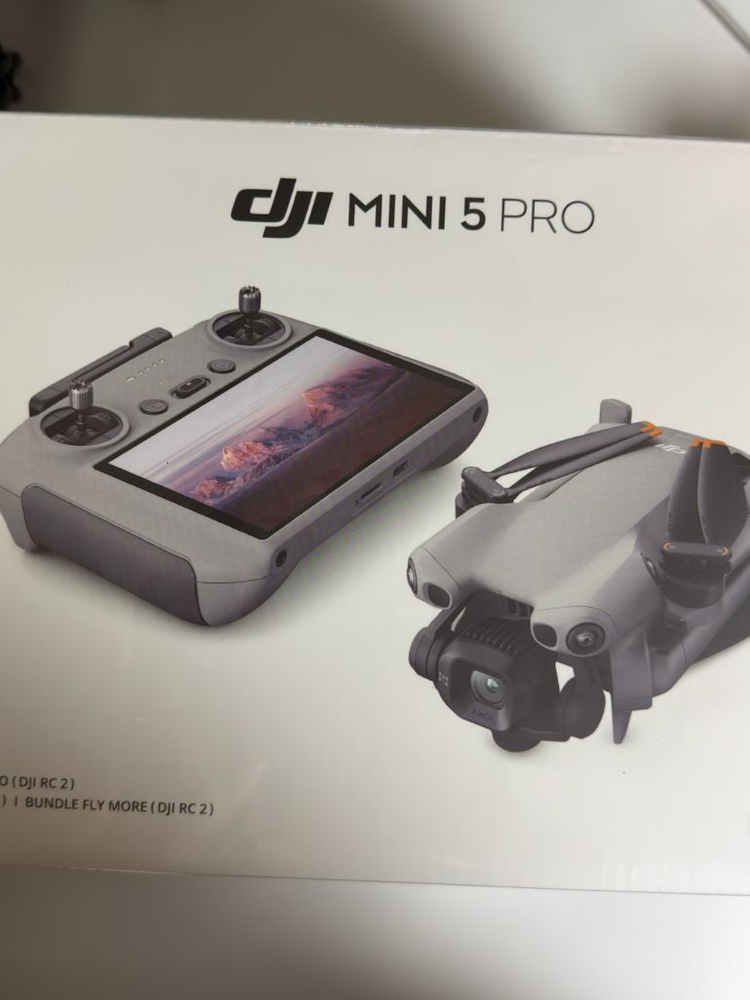 DJI 미니5 프로 플라이 모어 콤보 + DJI RC2--0