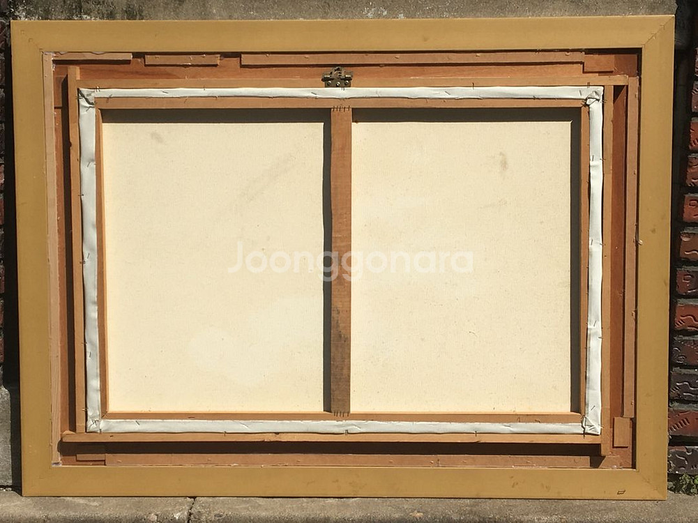 등대 해변 유화 그림 대형 액자--2