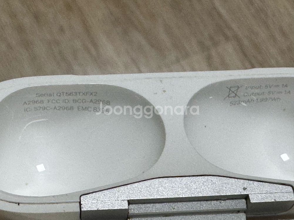 애플 에어팟 프로2 c타입 애플케어 본체(미국정발판)--5