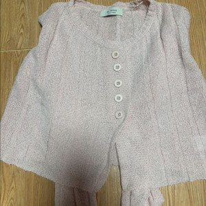 바이씨니 핑크 가디건