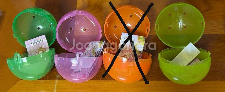 카드캡터체리 산리오 콜라보 3탄 가챠 피규어 3종--4