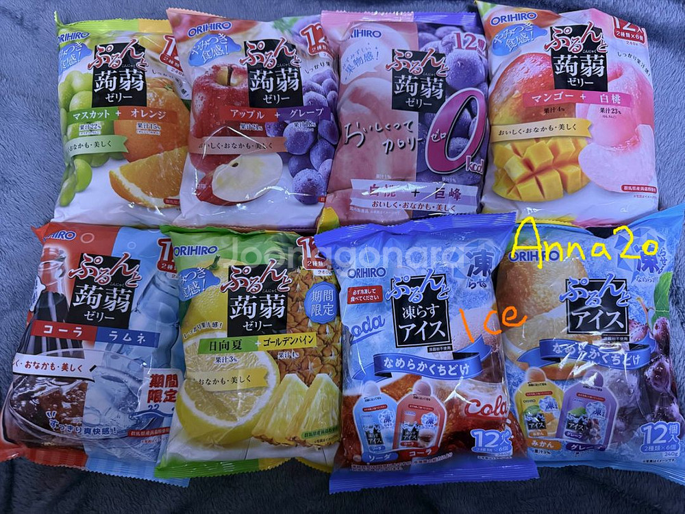 일본 곤약젤리 미니 파우치형 (12개입)--0