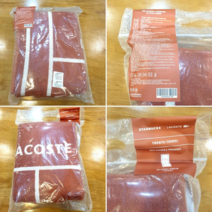 스타벅스 라코스테 트렌타올 팝니다.